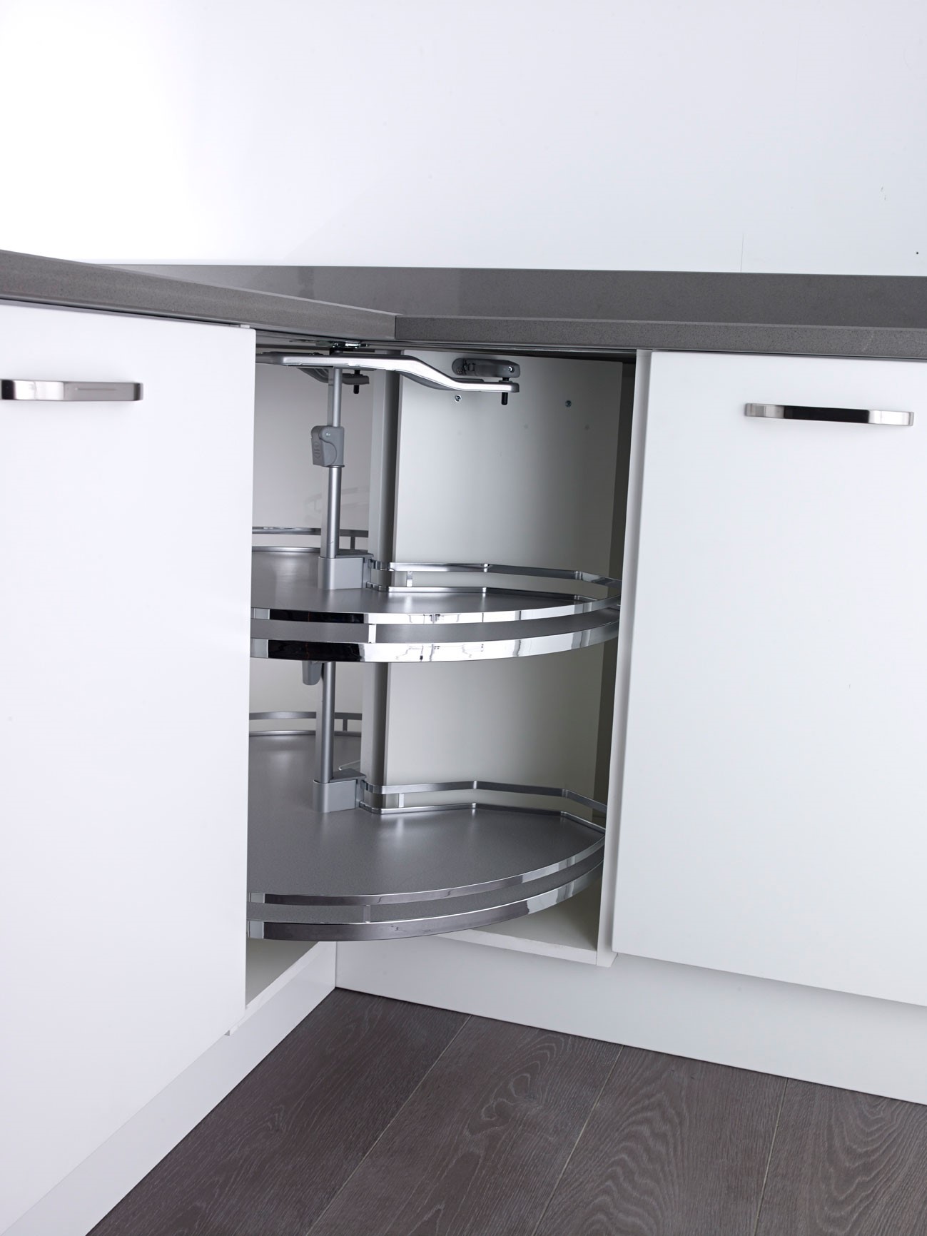 Corner Carousel Kesseböhmer Style Corner Carousel 360' revo Chrome