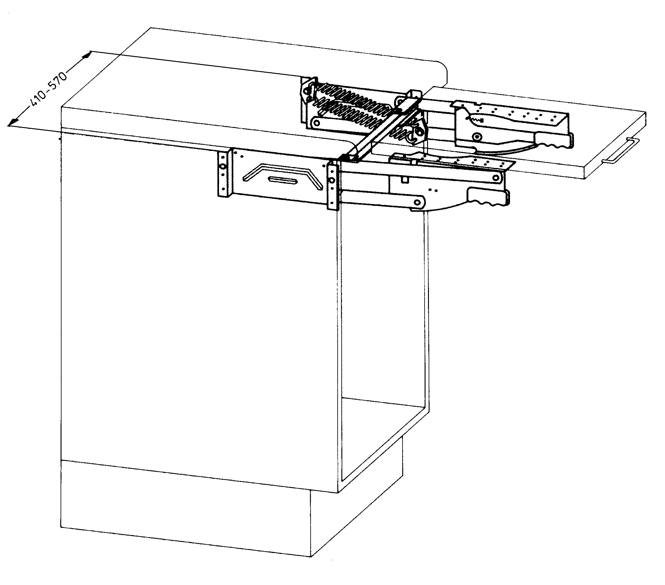 Mixer lift (KMLW) PWS Distributors Ltd UK distributors of kitchen